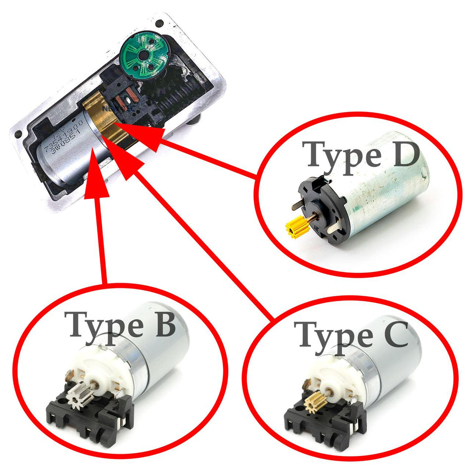 Garrett Turbine Servo Motor for Mercedes, BMW, Ford, Audi, VW