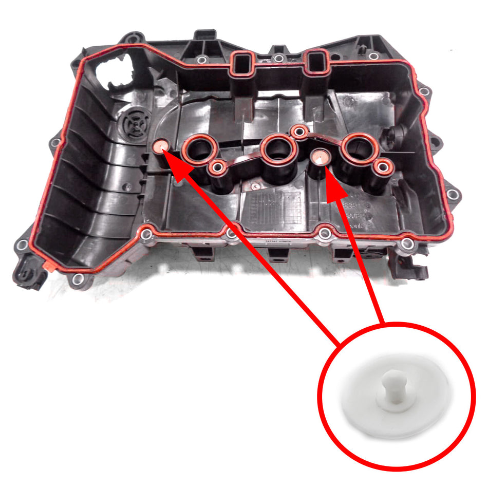 Valve diaphragm PCV valve covers and oil separators BMW, VAG, Peugeot, Citroen, Ford, Volvo