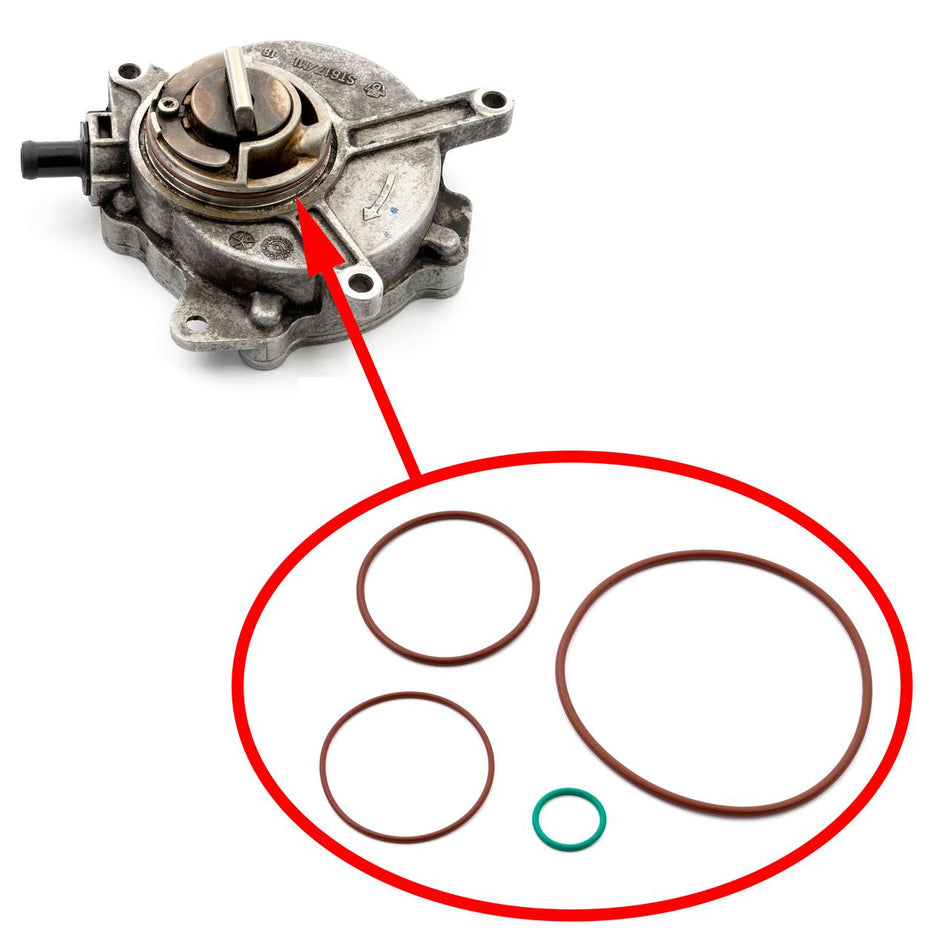 VW & AUDI 2.0T FSI Vacuum Pump Repair Kit 06D145100H and 06D145100E
