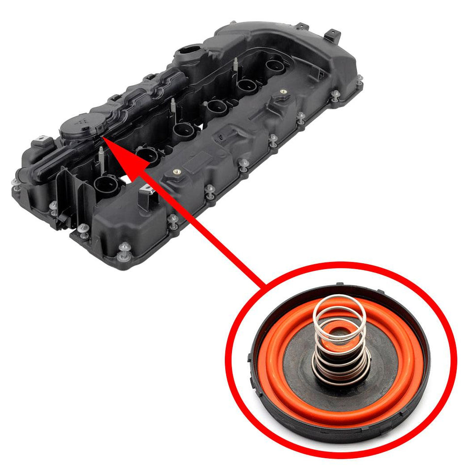 Crankcase Gas Ventilation Valve for BMW N53 11127548196