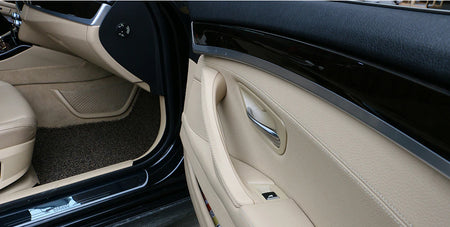 A set of interior trim handles BMW 5 F10 F11 Black 4