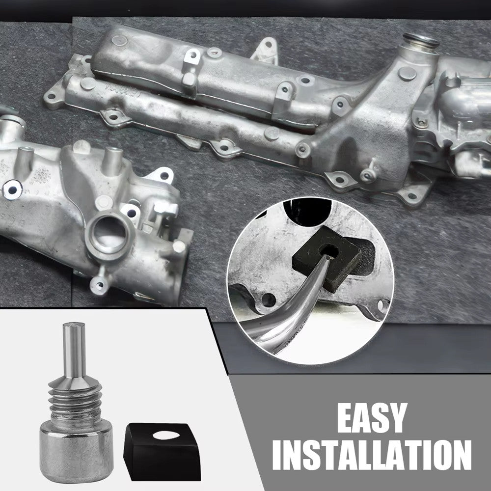 Aluminum Swirl Flap Delete Plug Kit for Mercedes OM642 3.0 V6 Diesel – A6420903237 7