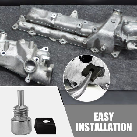 Swirl Flap Delete Plugs – Mercedes OM642 3.0 V6 Diesel | Aluminum | OEM 6420903237 7