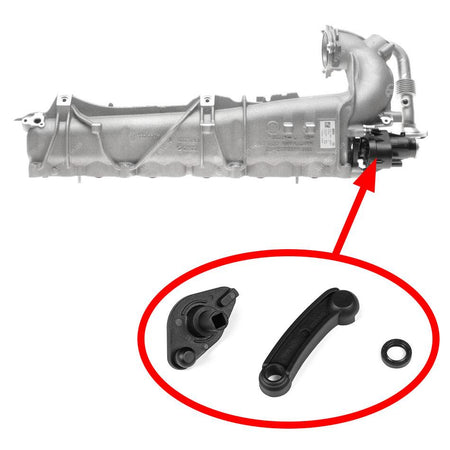 Intake Manifold Repair Kit – BMW B57S | OEM 11618598052 11618575696 | Swirl Flap Linkage 1