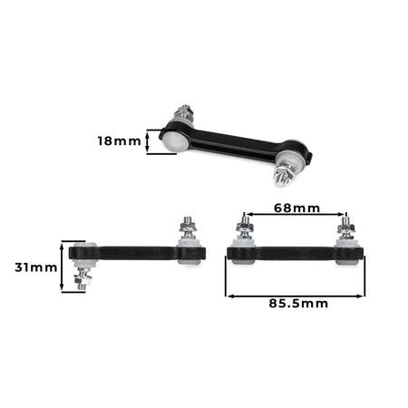 Full Body Level Sensor Rod Kit VW Touareg / Audi Q7 / Porsche Cayenne 95534107620 2