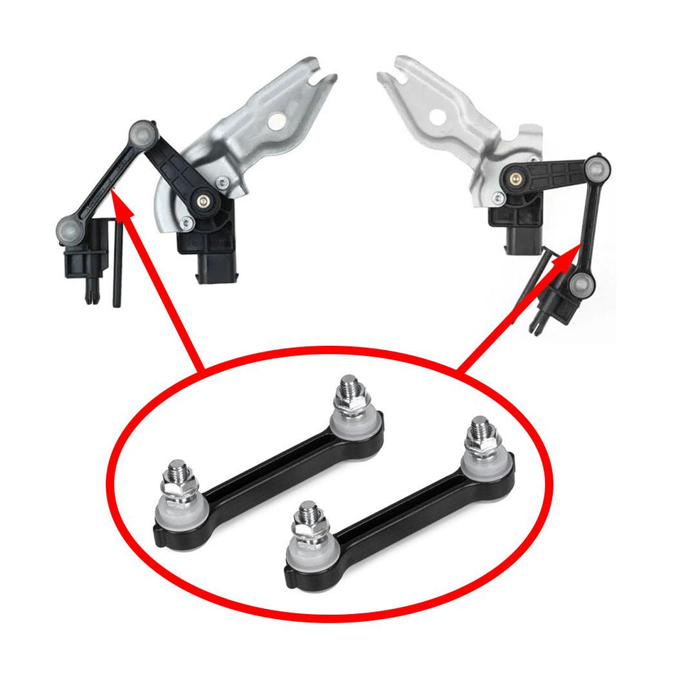 Front Body Level Sensor Rod Kit Set of 2 VW Touareg Audi Q7 Porsche Cayenne 7L0616214