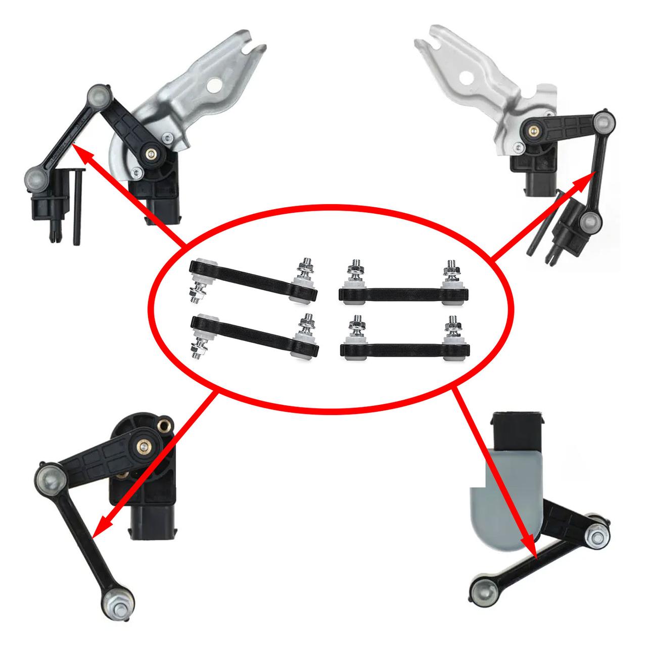 Full Body Level Sensor Rod Kit VW Touareg / Audi Q7 / Porsche Cayenne 95534107620 1