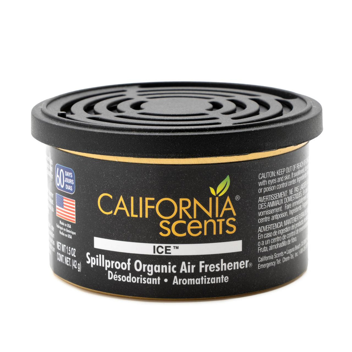 Ambientador para Auto California Scents Ice 1
