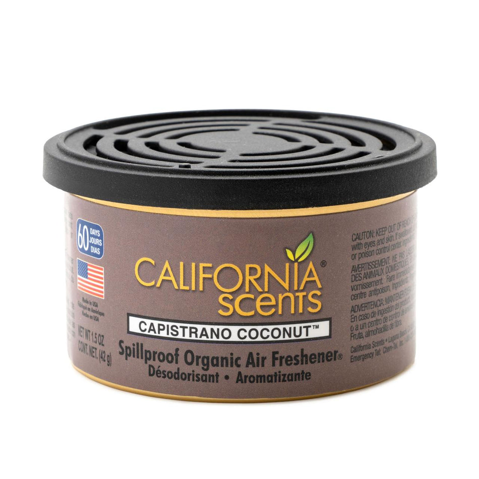 California Scents Capistrano Coconut Car Air Freshener, OEM/P/N COC1, automotive part shown for identification, fitment comparison and installation……