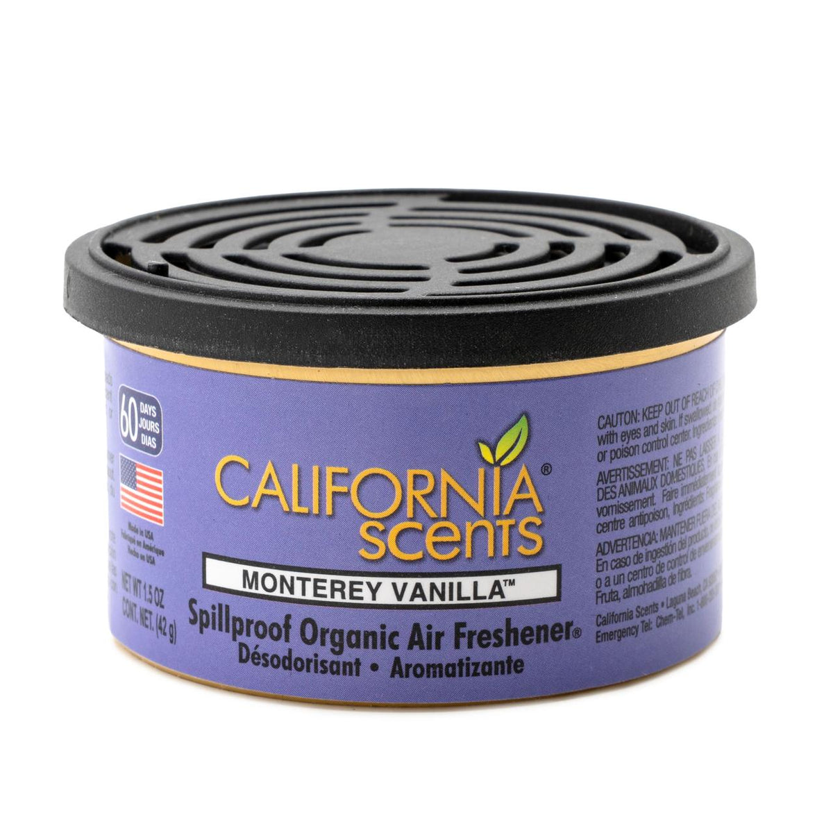 California Scents Monterey Vanilla Car Air Freshener 1