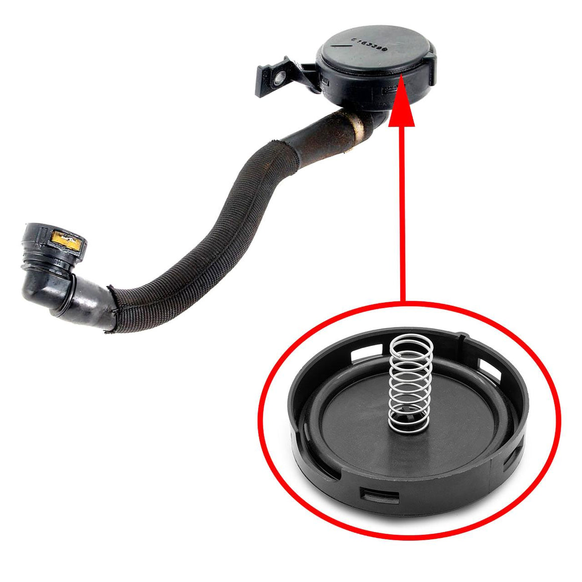 PCV Repair Kit Infiniti Nissan Renault 3.0 DCI V9X Pathfinder Navara FX QX 8200886278 1