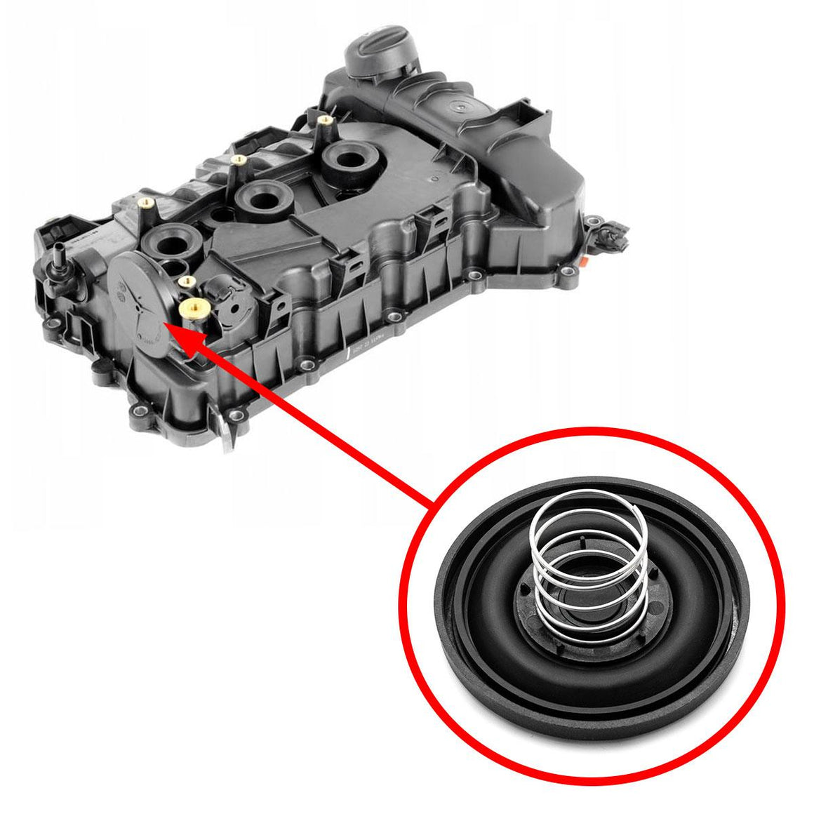 Valve Cover Repair Kit Peugeot / Citroen 1.2L / 1.0L PureTech 208 308 C3 C4 9676193780 9811067580 1