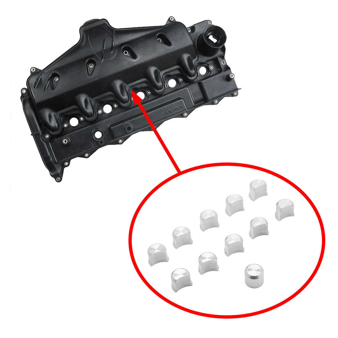 Swirl Flap Blanking Plug Kit Volvo 2.4 D5 S40 V50 C30 S60 V70 XC90 S80 30777650 30677602 1