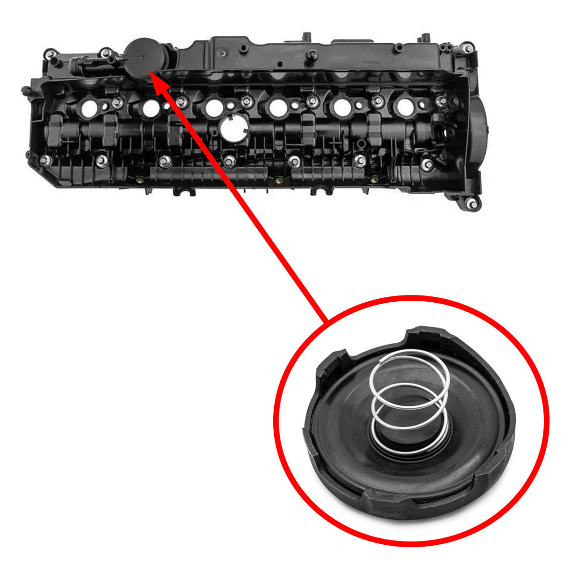 Valve Cover Repair Kit – BMW B57 / B57S / B37 | G20 G30 X3 X5 X7 / MINI F56 X1 F48 | OEM 11128571308 1
