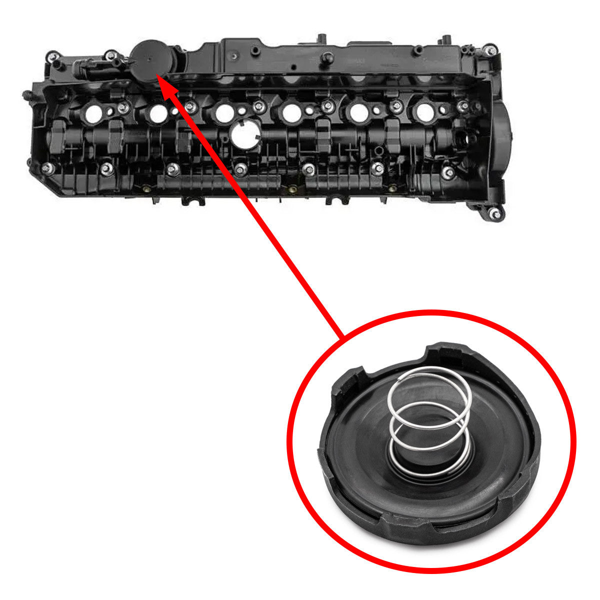 Valve Cover Repair Kit – BMW B57 / B57S / B37 | G20 G30 X3 X5 X7 / MINI F56 X1 F48 | OEM 11128571308 1