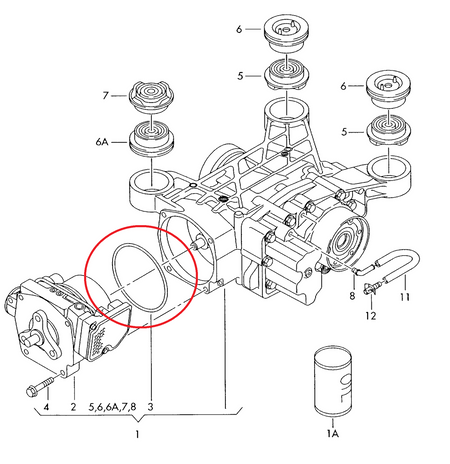 Haldex Gen 4 AWD Coupling Oil Drain Plug Gasket – Audi VW Volvo Land Rover Ford | OEM N90443301 3