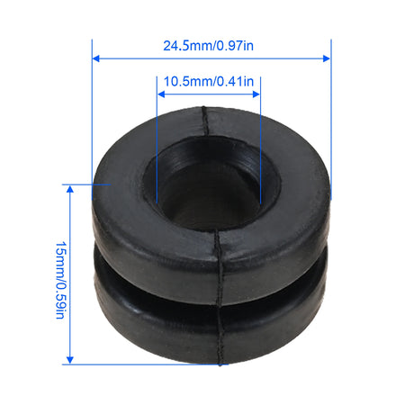 Air Filter Housing Grommet Set (x4) – Citroen Peugeot 1.6HDi 8V C4 DS3 DS4 308 | OEM 1422A4 4