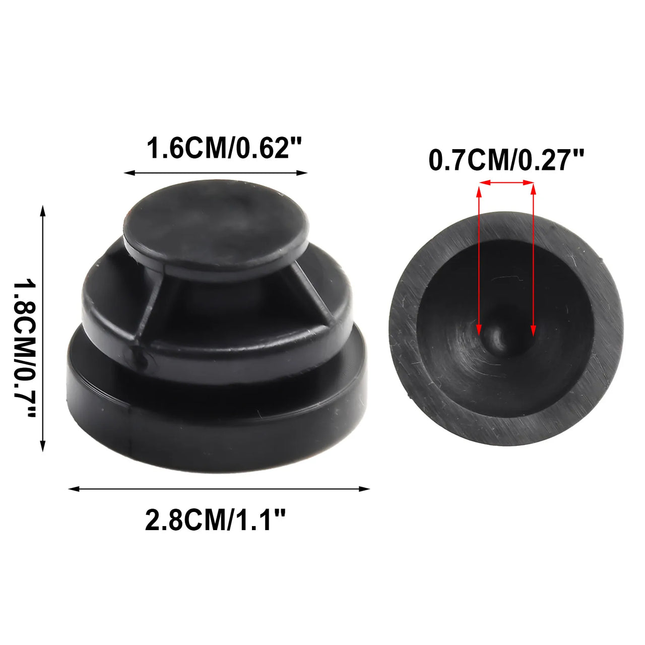 Engine Cover Grommet Set (x4) – Mazda 2 3 6 CX-3 CX-5 CX-9 SKYACTIV | OEM P30110238 3