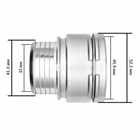 Adaptador de aluminio para manguera de refrigerante – BMW 5 Series | 17127640917 / 17127787448 4