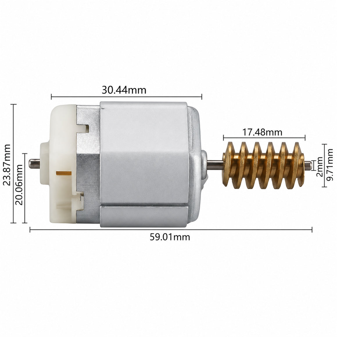 Motor de bloqueo de dirección Volvo XC60 MK2 2018–2023 32346695 5