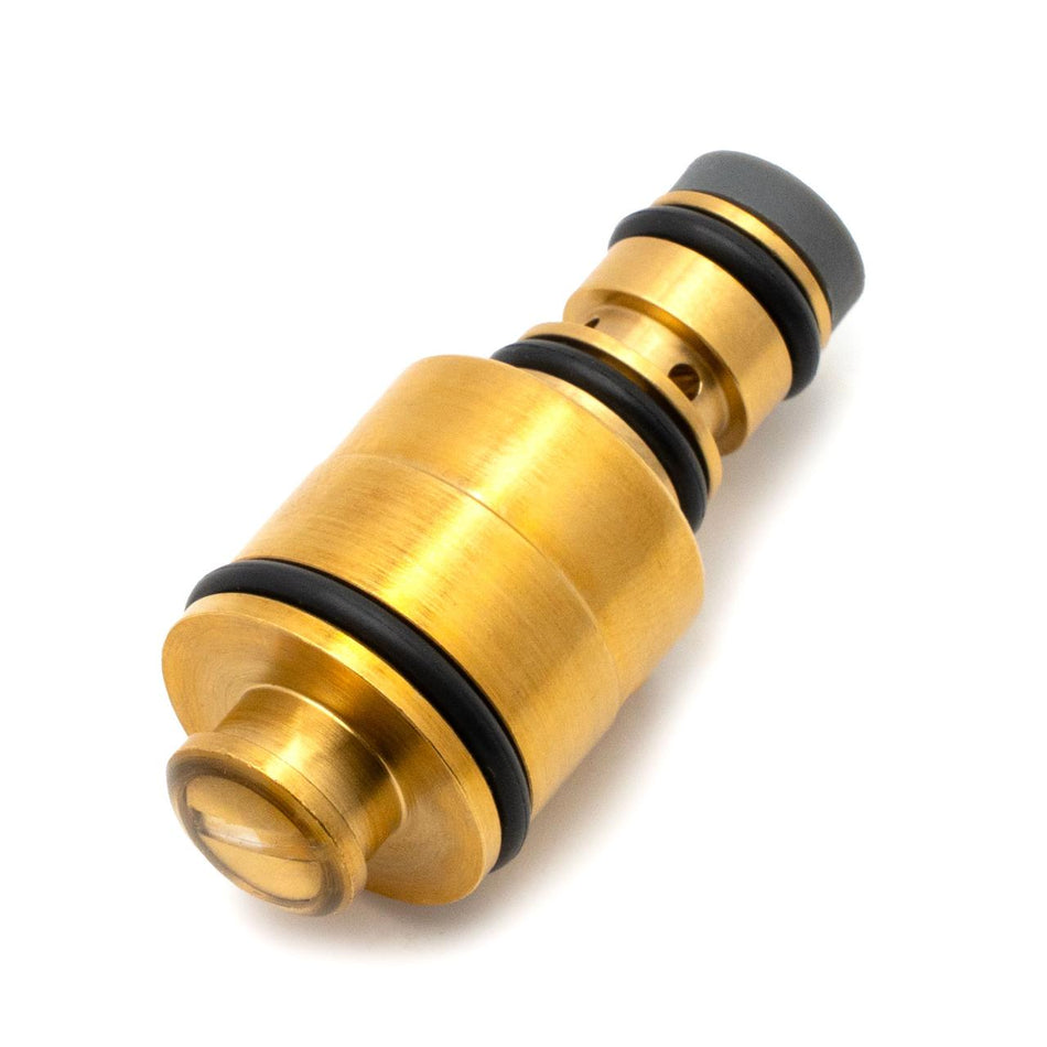 Mechanical valve for A/C compressor Denso 5SL12 5SA12 5SA09 6SB16 7SBU16, OEM/P/N 5SL12, automotive part shown for identification, fitment comparison…