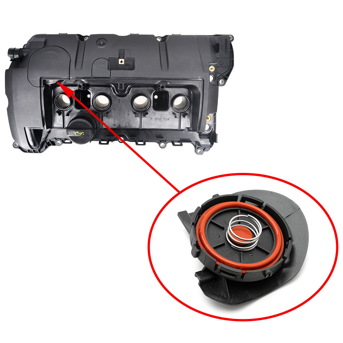 PCV Membrane – MINI N12 / Peugeot 308 207 1.6 | OEM 0248Q5 11127646554 1