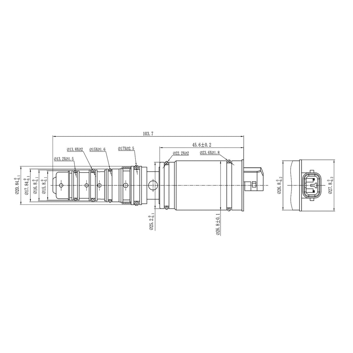 A/C Compressor Control Valve – Toyota / Lexus 6SEU16C | OEM 8831002790 4