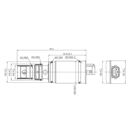 A/C Compressor Control Valve with Diode – Mercedes 7SEU17C / 6SEU16 | OEM A0022305311 4