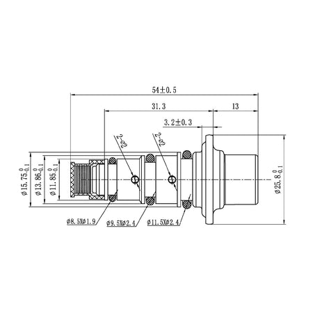 A/C Compressor Control Valve – Hyundai HCC VS12 / VS16 / VS18 | Mechanical 4
