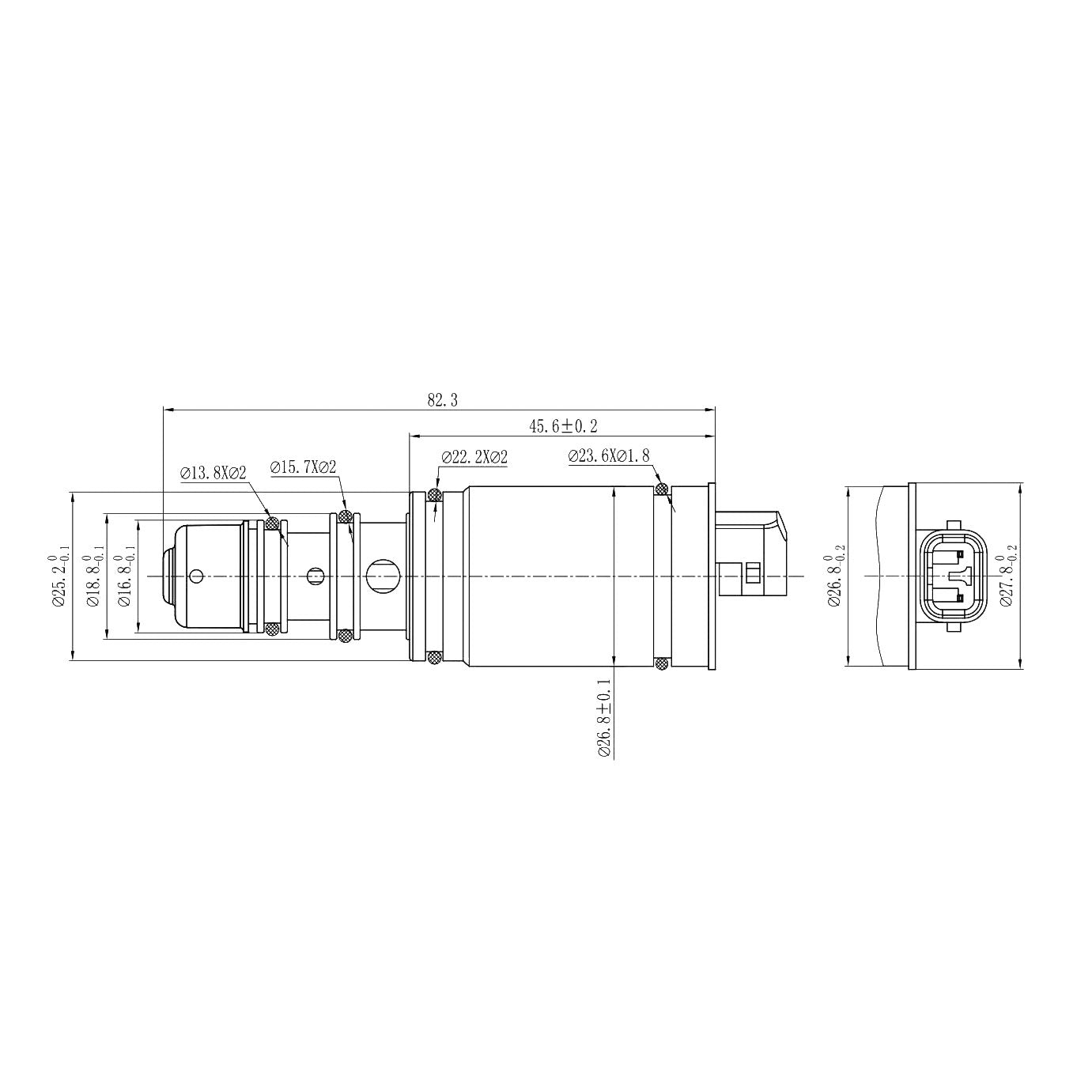 A/C Compressor Control Valve – Denso 7SEU16C / 6SEU16C | VW MK5 / MK6 4