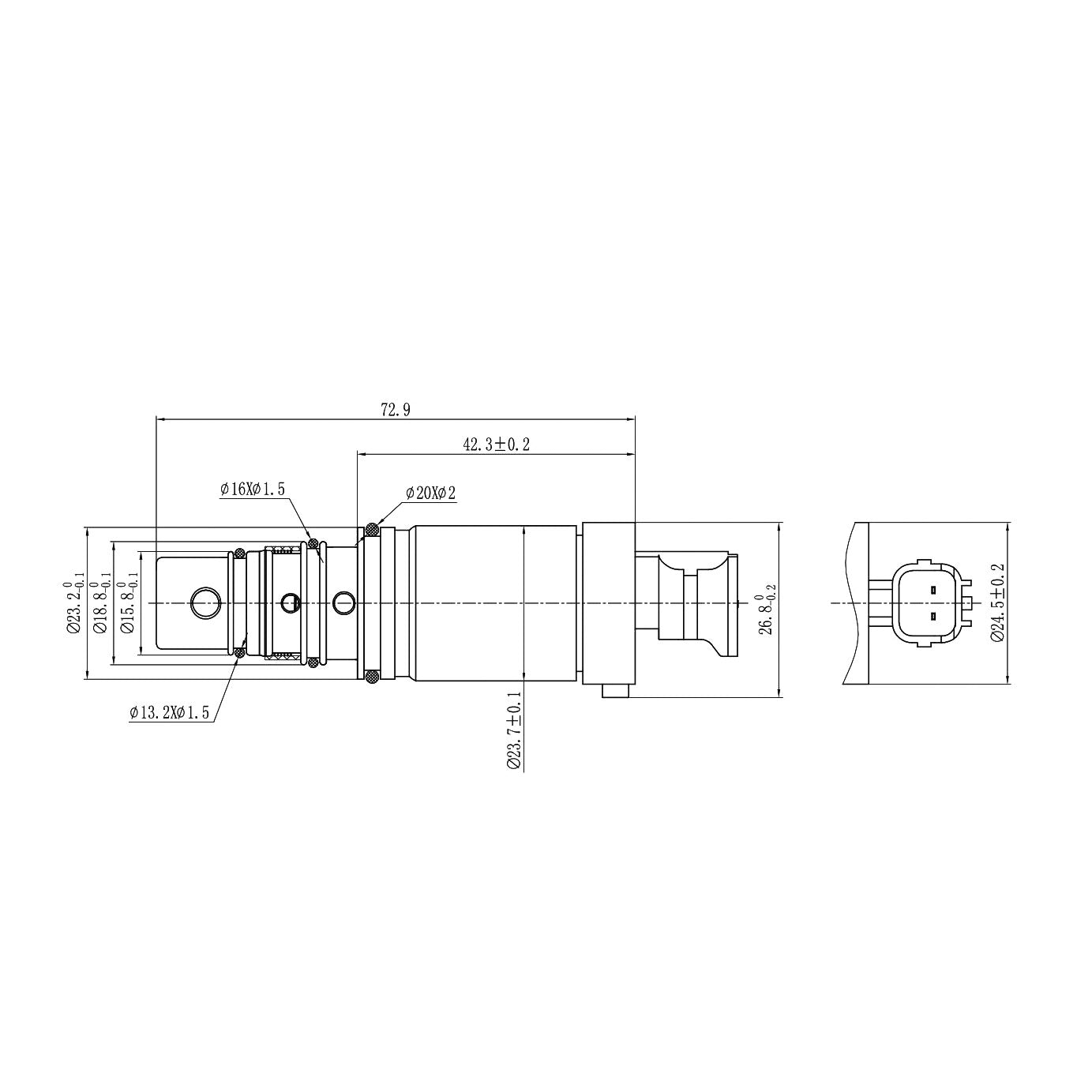 A/C Compressor Control Valve – Sanden PXC16 | Volvo / Land Rover / Jaguar 4