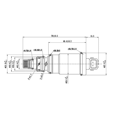 A/C Compressor Control Valve – Hanon VS16E / VS18E | Kia K3 / K4 / K5 / Hyundai IX35 / Santa Fe | KH52 5