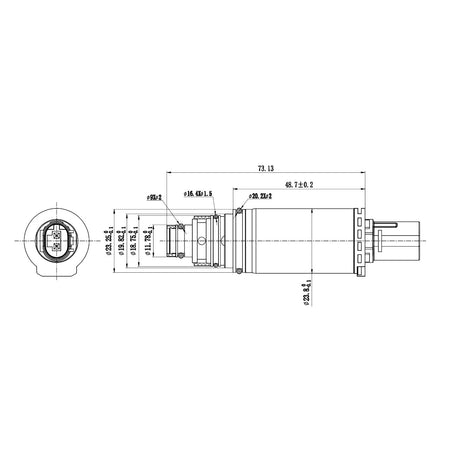 A/C Compressor Control Valve – Mercedes Valeo DCS17E | OEM A0008307700 3