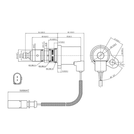 A/C Compressor Control Valve – Sanden PEX13 / PEX16 | Audi / Seat / VW | KH99 5