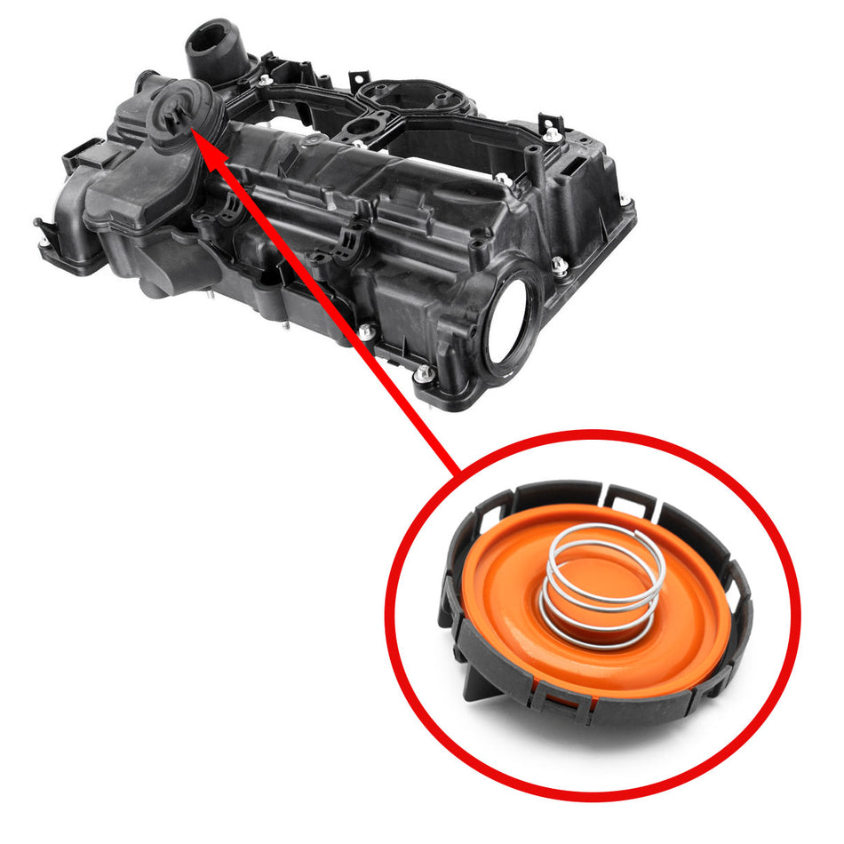 Crankcase ventilation valve for BMW N26 11127633630