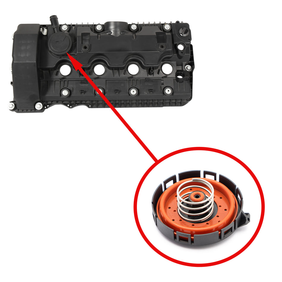 Crankcase ventilation valve for BMW N62 11127547058, 11127537733