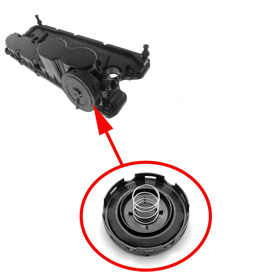Crankcase ventilation valve for VAG 2.5L Passat USA, Jetta USA 07K103469L