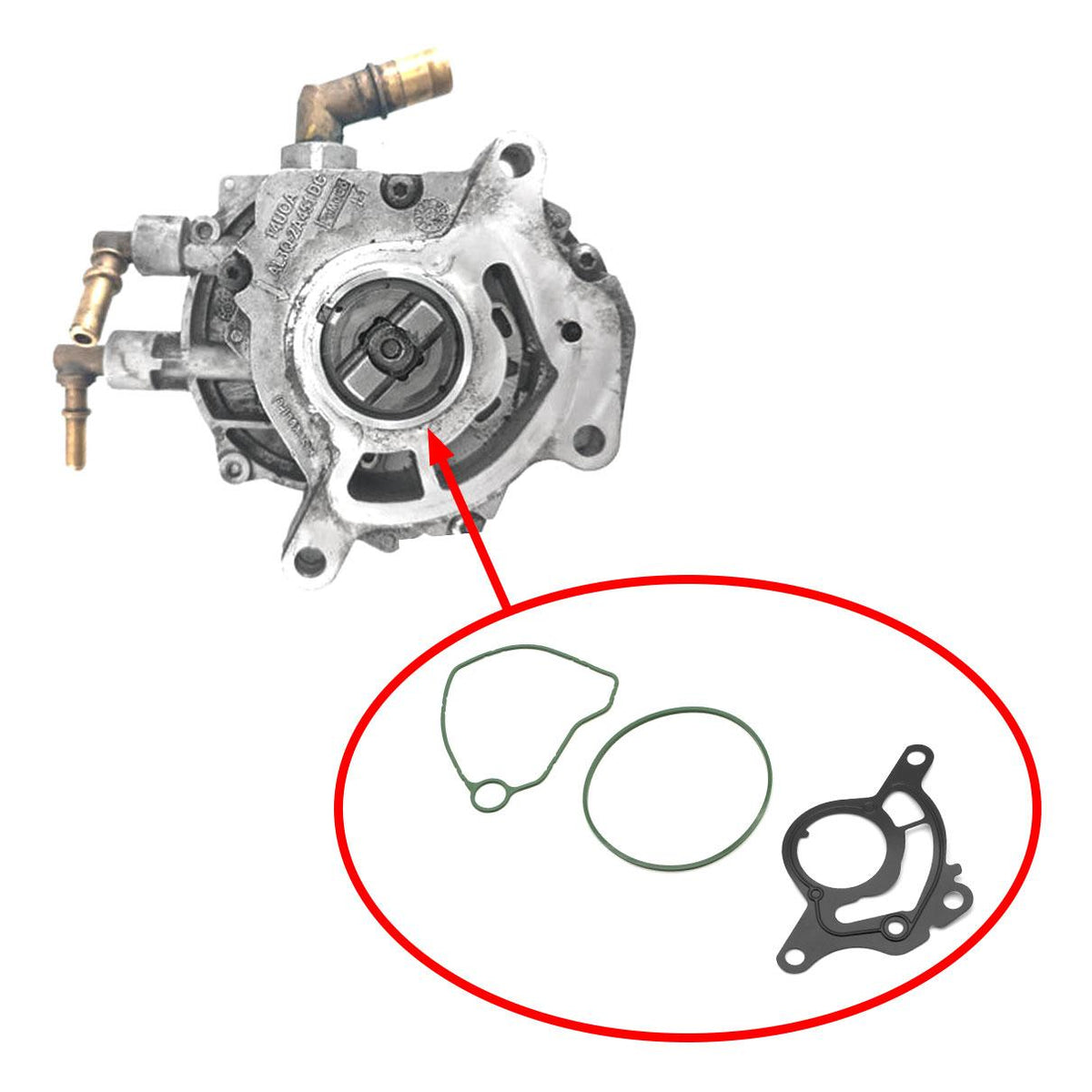 Vacuum Pump Seal Repair Kit – Land Rover Range Rover L322 / L405 / Sport L494 4.4 V8 Diesel | LR082928 1
