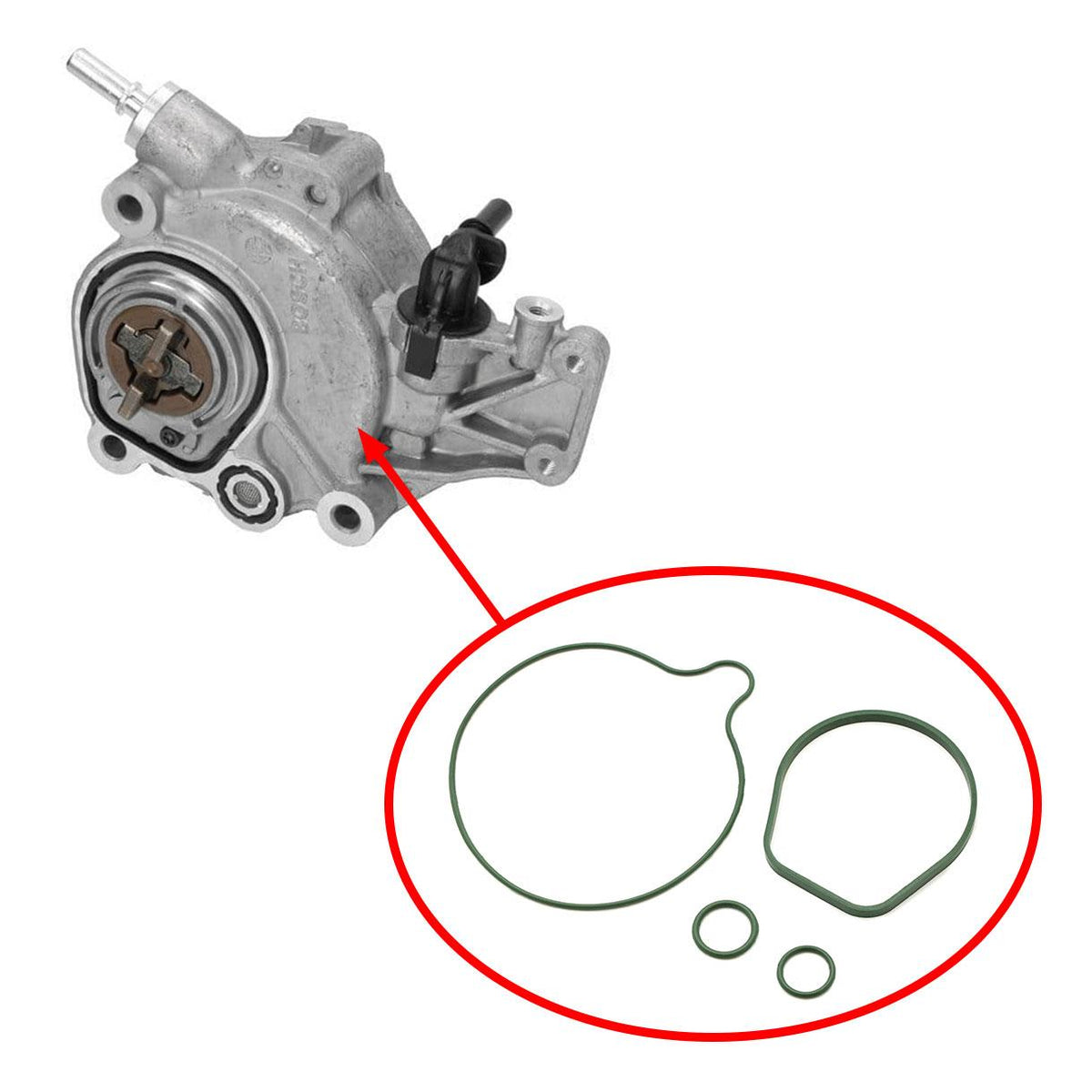Kit de juntas de la bomba de vacío – Land Rover Freelander 2 / LR2 / Evoque, Jaguar XF / XF Sportbrake 2.2 Diésel | LR037627 1