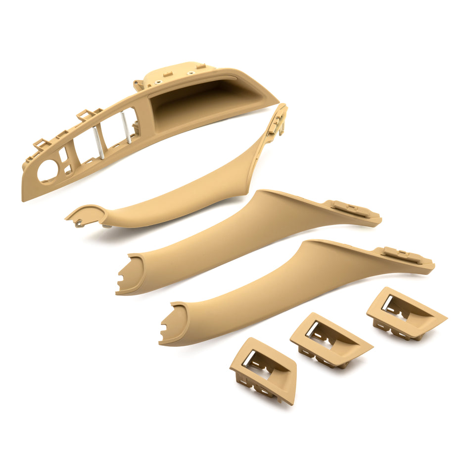 A set of interior trim handles BMW 5 F10 F11 Beige