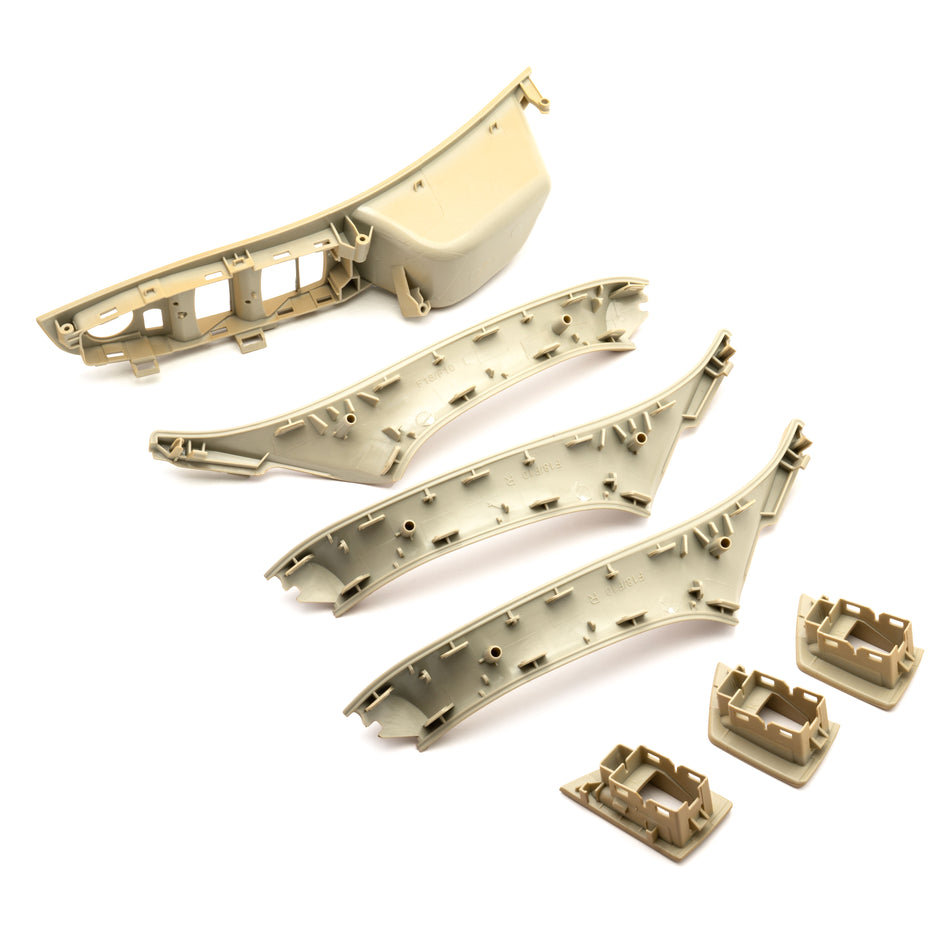 A set of interior trim handles BMW 5 F10 F11 Beige