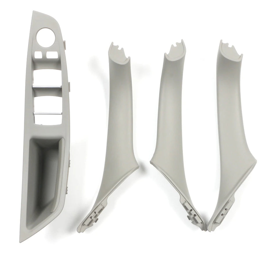 A set of interior trim handles BMW 5 F10 F11 Gray