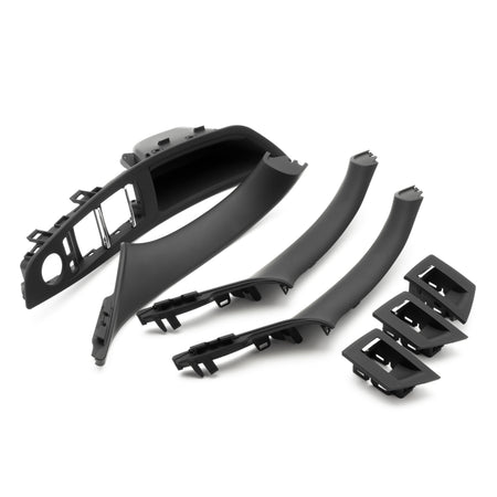 A set of interior trim handles BMW 5 F10 F11 Black 2