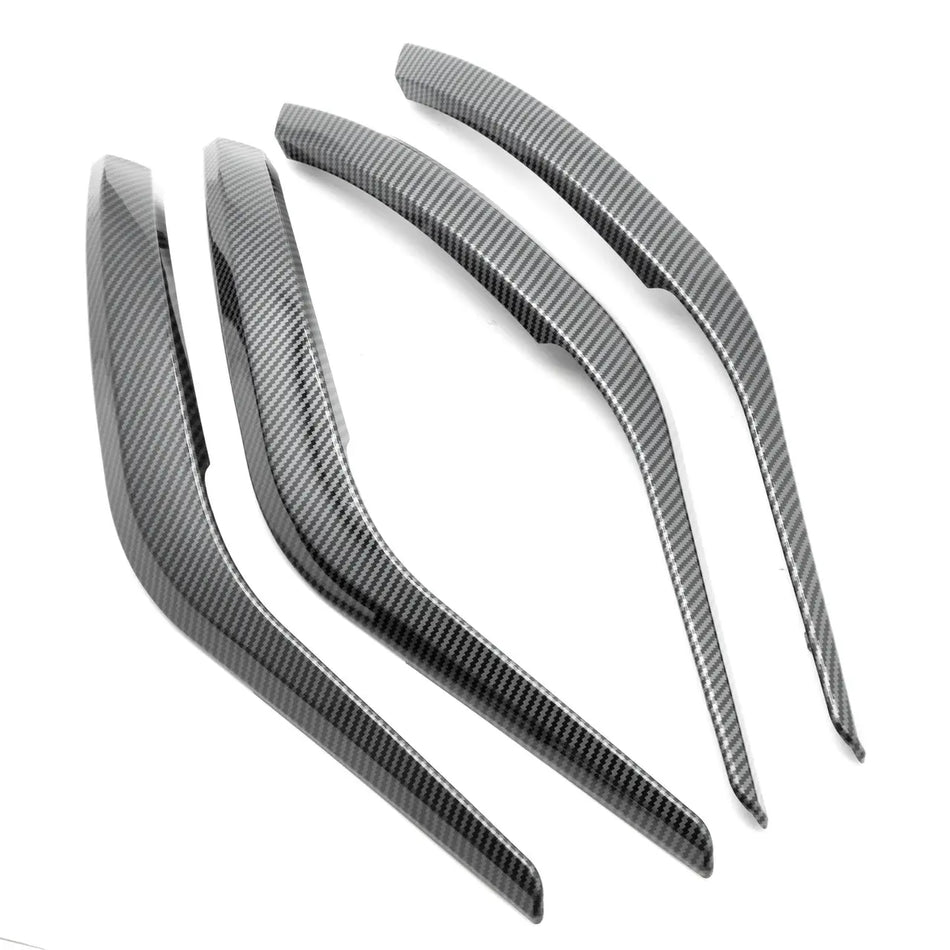 Set of handle covers for BMW X1 E84 Carbon