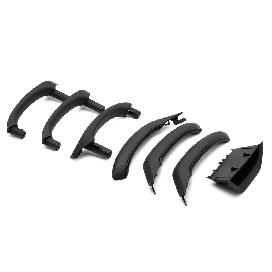 Full set of interior handle trims BMW X3 F25, X4 F26 Black
