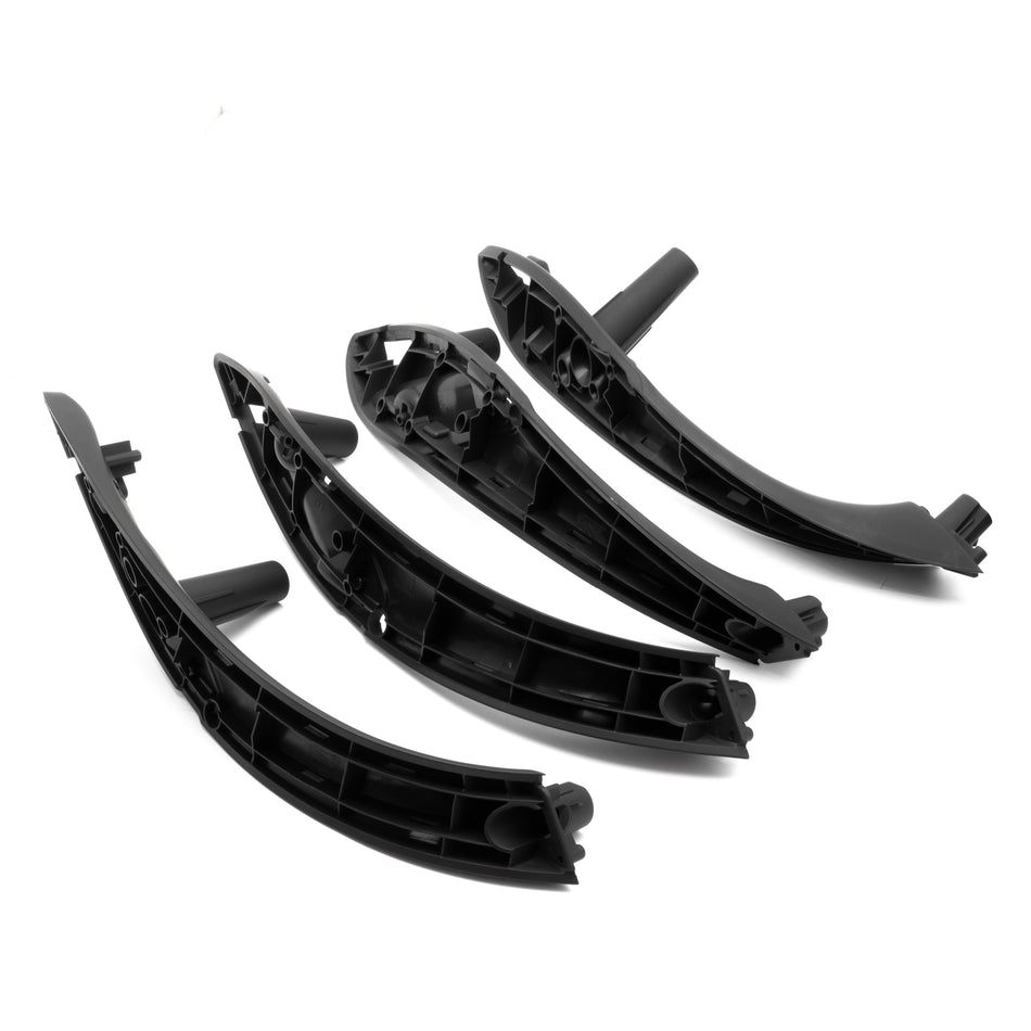 Juego de cubiertas para manijas interiores de BMW F30, F31, M3 F80 Negro SCHWARZ