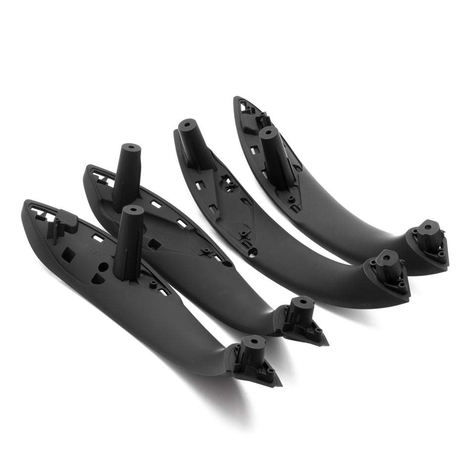 Juego de cubiertas para manijas interiores de BMW F30, F31, M3 F80 Negro SCHWARZ