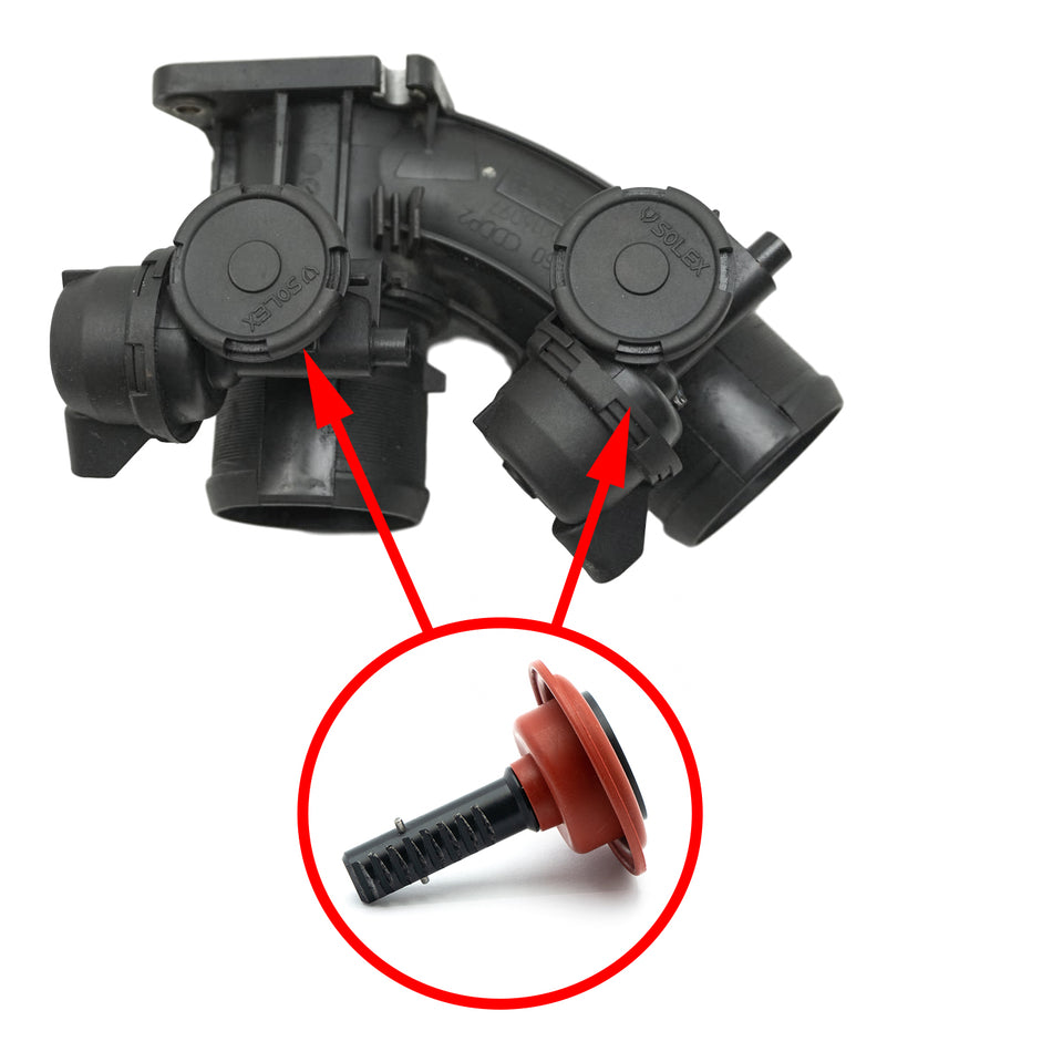 Throttle valve repair kit for Peugeot, Citroen, Ford, Volvo 2.0 D, 2.0 HDI, 2.0 TDCI