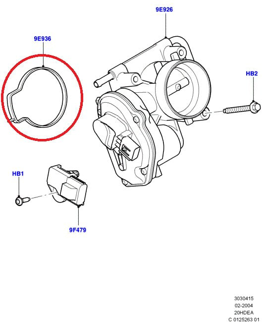 Full Swirl Flap Repair Kit with Gaskets - Ford Duratec / Mazda / Volvo 1.8–2.5 | OEM 5164230 / 1317276 7