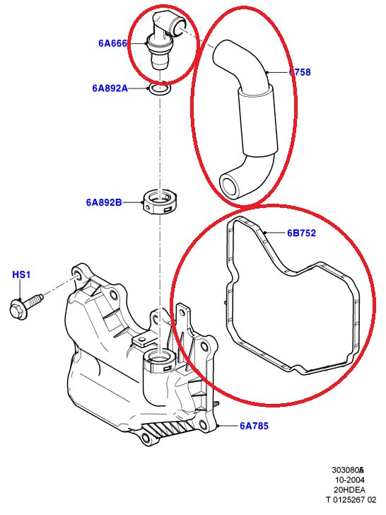 Full Swirl Flap Repair Kit with Gaskets - Ford Duratec / Mazda / Volvo 1.8–2.5 | OEM 5164230 / 1317276 8